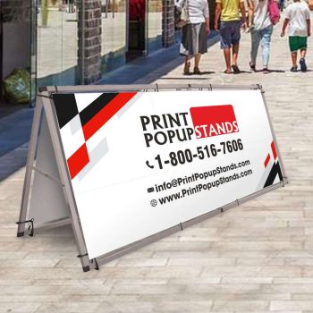 8 ft A-Frame Banner Display