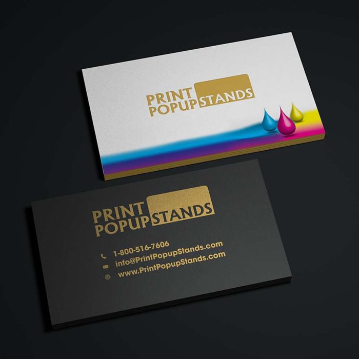 Foil Business Cards