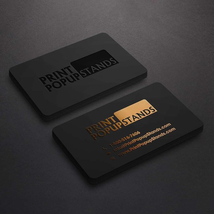 Spot UV Business Cards